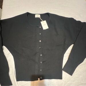 Wilfred Black Button-Up Golightly Cardigan